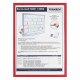 Franken Dokumentenhalter ITSA4S 01 DIN A4 0,32mm sk rot Franken Dokumentenhalter ITSA4S 01 DIN A4 0,32mm sk rot