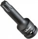 VIGOR T Schlagschrauber Schraubendreher-Einsatz ∙ V7017-T60 ∙ 1/2 Zoll (12,5 mm) Vierkant hohl ∙ Innen TORX® Profil ∙ SW T60