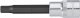 VIGOR Innensechskant Schraubendreher-Einsatz ∙ V2074 ∙ 1/2 Zoll (12,5 mm) Vierkant hohl ∙ Innen Sechskant Profil ∙ SW 7 mm