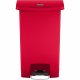 Rubbermaid Tretabfalleimer Slim Jim 1883566 Kunststoff 50l rot Rubbermaid Tretabfalleimer Slim Jim 1883566 Kunststoff 50l rot