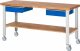 Fahrbare Werkbank 7002A7 | B2000xT700xH1000mm | 2BR-2LR Fahrbare Werkbank 7002A7 | B2000xT700xH1000mm | 2BR-2LR