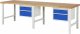 Werkbank höhenverstellbar 7123A1 | B3000xT900xH790-1140mm | 4xSchublade-TA Werkbank höhenverstellbar 7123A1 | B3000xT900xH790-1140mm | 4xSchublade-TA