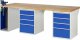 Werkbank 7510A9 | B2500xT900xH890mm | 8xSchublade-TA | 1xSSKL