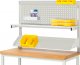 System-Aufbau (Komplettset-01 B1250 mm) | zur Montage auf Arbeitsplatte | RAL7035