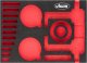 VIGOR Weichschaumeinlage ∙ leer ∙ V4906-L ∙ L x B x H: 393 mm x 282 mm x 35 mm