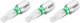HAZET Bit 2223N-T20/3 ∙ 1/4 Zoll (6,3 mm) Sechskant massiv ∙ Innen TORX® Profil ∙ 3-teilig ∙ SW T20