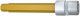 HAZET Schraubendreher-Steckschlüsseleinsatz 986SL-12 ∙ 1/2 Zoll (12,5 mm) Vierkant hohl ∙ Innen Sechskant Profil ∙ SW 12 mm