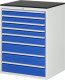 Schubladenschrank XL7.8 | B770xT650xH1030mm | M-Top-22mm | 8xSchublade-TA Schubladenschrank XL7.8 | B770xT650xH1030mm | M-Top-22mm | 8xSchublade-TA
