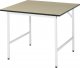 Arbeitstisch Jerry höhenverstellbar | B1000xT1000xH800-850mm | F-Platte-22-mm