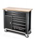 Mobile Werkbank WB 621 7 Schubl. anthrazit | RAL 7016; schwarz | RAL 9005 L.500mm x B.1150mm x H.1045mm Mobile Werkbank WB 621 7 Schubl. anthrazit | RAL 7016; schwarz | RAL 9005 L.500mm x B.1150mm x H.1045mm
