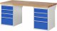 Werkbank 7510A3 | B2000xT900xH890mm | 8xSchublade-TA Werkbank 7510A3 | B2000xT900xH890mm | 8xSchublade-TA