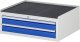 Schubladenschrank XL1.3 | B770xT650xH285mm | MT-Top-25mm | 2xSchublade-VA Schubladenschrank XL1.3 | B770xT650xH285mm | MT-Top-25mm | 2xSchublade-VA