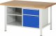 Werkbank höhenverstellbar 8461A2 | B1500xT900xH840-1040mm | 1xSchublade-TA | 1xTür Werkbank höhenverstellbar 8461A2 | B1500xT900xH840-1040mm | 1xSchublade-TA | 1xTür