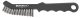 Bremssattelbürste Besatz-L.90mm Stahldraht glatt 0,35 mm 2-reihig Bremssattelbürste Besatz-L.90mm Stahldraht glatt 0,35 mm 2-reihig