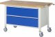 Fahrbare Werkbank 8355 | B1500xT700xH880-1080mm | 2xSchublade-VA Fahrbare Werkbank 8355 | B1500xT700xH880-1080mm | 2xSchublade-VA