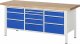 Werkbank 8578A2 | B2000xT700xH840mm | 11xSchublade-TA