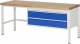 Werkbank höhenverstellbar 8325A1 | B2000xT700xH840-1040mm | 2xSchublade-VA Werkbank höhenverstellbar 8325A1 | B2000xT700xH840-1040mm | 2xSchublade-VA