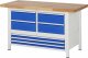 Werkbank höhenverstellbar 8934A2 | B1500xT700xH840-1040mm | 7xSchublade-TA Werkbank höhenverstellbar 8934A2 | B1500xT700xH840-1040mm | 7xSchublade-TA