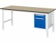 Arbeitstisch Tom höhenverstellbar - KM05 | B2000xT800xH760-1080mm | F-Platte-22mm