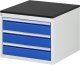 Schubladenschrank L2.3 | B580xT650xH460mm | M-Top-22mm | 3xSchublade-TA Schubladenschrank L2.3 | B580xT650xH460mm | M-Top-22mm | 3xSchublade-TA