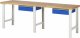 Werkbank 7001A1 | B2500xT700xH840mm | 2xSchublade-TA Werkbank 7001A1 | B2500xT700xH840mm | 2xSchublade-TA