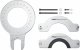 HAZET Federspannplatten Satz ∙ MERCEDES-BENZ 4900-39/11 ∙ 11-teilig