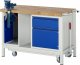 Werkbank mit Fahrgestell 8181I6 | B1250xT700xH880mm | 1xSchublade-TA | 1xSSK | 1xTür Werkbank mit Fahrgestell 8181I6 | B1250xT700xH880mm | 1xSchublade-TA | 1xSSK | 1xTür