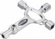 VIGOR Baustellenschlüssel ∙ MasterKey ∙ Elektro ∙ V4227 ∙ L x B: 145 mm x 80 mm