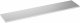 VIGOR Edelstahl-Arbeitsplatte kombiniert ∙ groß ∙ V6000-02404-X ∙ L x B x H: 2404 mm x 500 mm x 40 mm