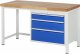 Werkbank 8259A1 | B1500xT700xH840mm | 3xSchublade-TA