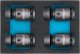 Kraft Steckschlüssel-Satz ∙ Gelenk 900SG-1721/4 ∙ 1/2 Zoll (12,5 mm) Vierkant hohl ∙ Außen-Tractionsprofil Sechskant ∙ 4-t