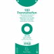 Exacompta Trennstreifen 13305B 105x240mm 2fach gel. ws 100St.