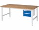 Arbeitstisch Tom höhenverstellbar - KM03 | B2000xT1000xH760-1080mm | B-Platte-25mm