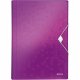 Leitz Fächermappe WOW 45890062 DIN A4 6Fächer PP violett Leitz Fächermappe WOW 45890062 DIN A4 6Fächer PP violett