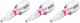 HAZET Bit 2223N-T8H/3 ∙ 1/4 Zoll (6,3 mm) Sechskant massiv ∙ Tamper Resistant TORX® Profil ∙ 3-teilig ∙ SW T8H