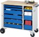 Werkzeugwagen 10470 | B1025xT520xH890mm | 9xSchublade-VA | Buche-Top-25mm Werkzeugwagen 10470 | B1025xT520xH890mm | 9xSchublade-VA | Buche-Top-25mm