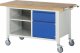 Fahrbare Werkbank 8461I2 | B1500xT700xH880mm | 1xSchublade-TA | 1xTür Fahrbare Werkbank 8461I2 | B1500xT700xH880mm | 1xSchublade-TA | 1xTür
