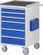 Montagewagen L5.9 | B580xT650xH975mm | 6xSchublade-TA | MT-Top-25mm