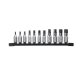 Innens. Bit-Steckeins metr 3/8" Set (11)