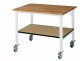 Fahrbarer Arbeitstisch (HV) Tom - KM-01 | B1250xT1000xH910-1230mm | B-Platte-25mm