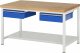 Werkbank höhenverstellbar 8002A6 | B1500xT900xH840-1040mm | 2xSchublade-TA Werkbank höhenverstellbar 8002A6 | B1500xT900xH840-1040mm | 2xSchublade-TA