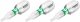 HAZET Bit 2223N-T6/3 ∙ 1/4 Zoll (6,3 mm) Sechskant massiv ∙ Innen TORX® Profil ∙ 3-teilig ∙ SW T6