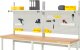System-Aufbau - Komplettset 01 | für Produktbreite 2500 mm | RAL7035/RAL7035 System-Aufbau - Komplettset 01 | für Produktbreite 2500 mm | RAL7035/RAL7035
