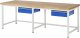 Werkbank höhenverstellbar 8001A1 | B2500xT900xH840-1040mm | 2xSchublade-TA Werkbank höhenverstellbar 8001A1 | B2500xT900xH840-1040mm | 2xSchublade-TA