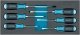 HAZET Schraubendreher Satz 163-522/6N ∙ Schlitz Profil | Kreuzschlitz Profil PH ∙ 6-teilig ∙ 0,8 x 4,5 ∙ 1 x 5,5 ∙ 1,2 x 7 ∙ PH1 