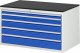 Schubladenschrank XXL3.11 | B1145xT650xH640mm | M-Top-22mm | 5xSchublade-TA