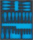 HAZET 2-Komponenten Weichschaumeinlage 163D-7LN ∙ L x B: 522 mm x 435 mm