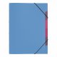 PAGNA Ordnungsmappe Funky School 41803-13 A4 5Fächer PP hellblau PAGNA Ordnungsmappe Funky School 41803-13 A4 5Fächer PP hellblau