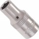 VIGOR Sechskant Steckschlüsseleinsatz ∙ V2417N ∙ 1/4 Zoll (6,3 mm) Vierkant hohl ∙ Außen Sechskant Profil ∙ SW 5,5 mm