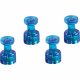 magnetoplan Magnet Memohalter 1666114 dunkelblau 4 St./Pack. magnetoplan Magnet Memohalter 1666114 dunkelblau 4 St./Pack.